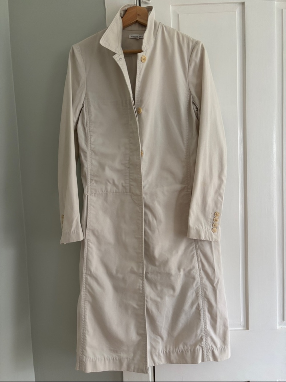 Katayone Adeli - Women's Light Beige Trench Coat